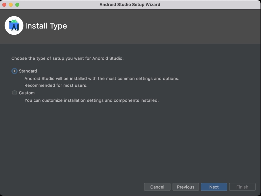 AndroidStudio-install-type