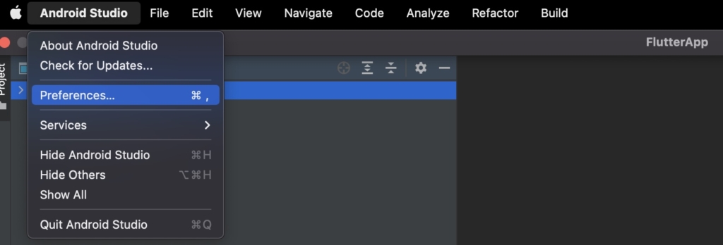 AndroidStudio-preference