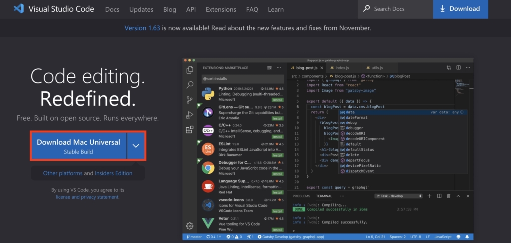 VScode-download